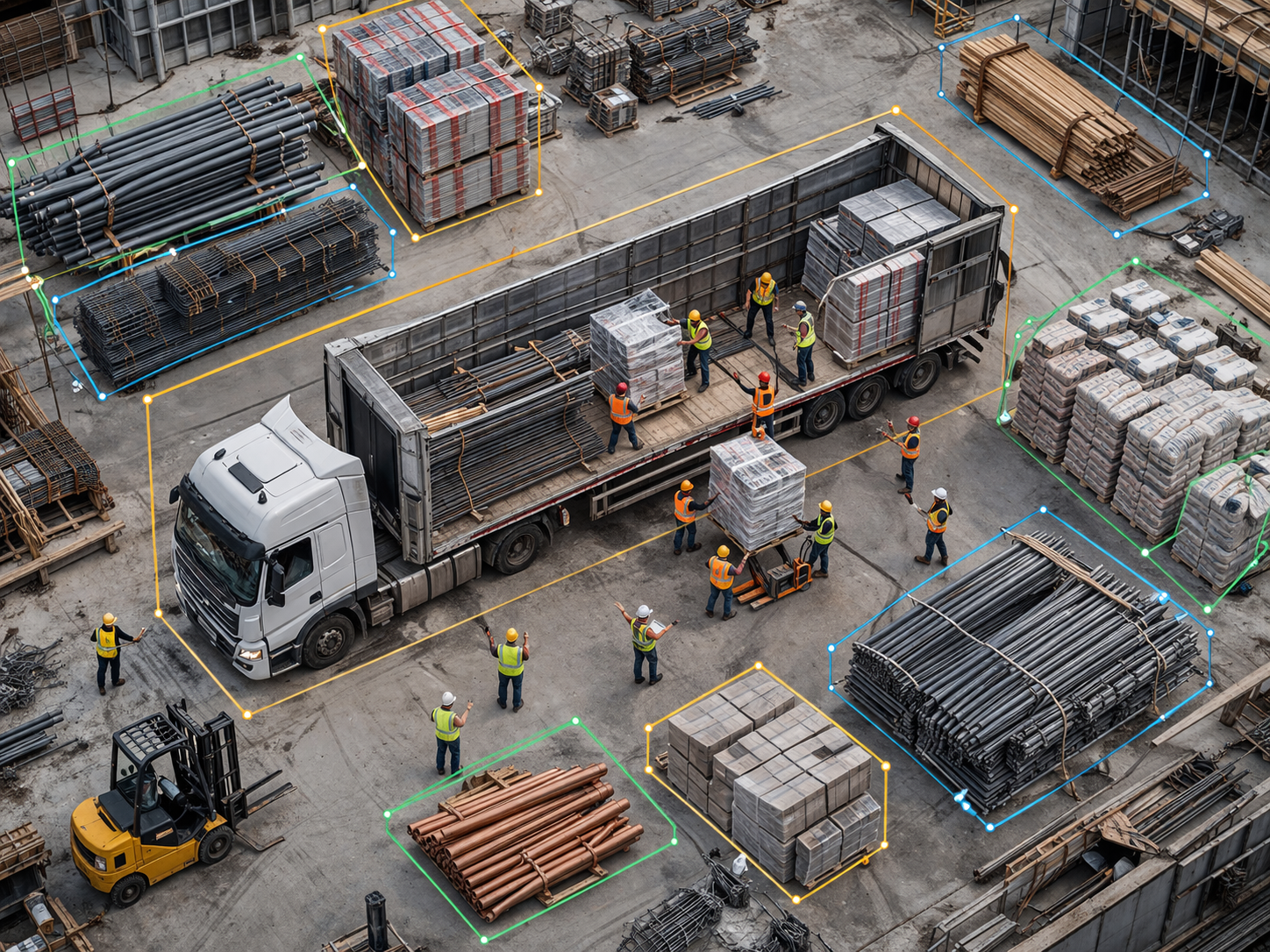 Material Tracking AI