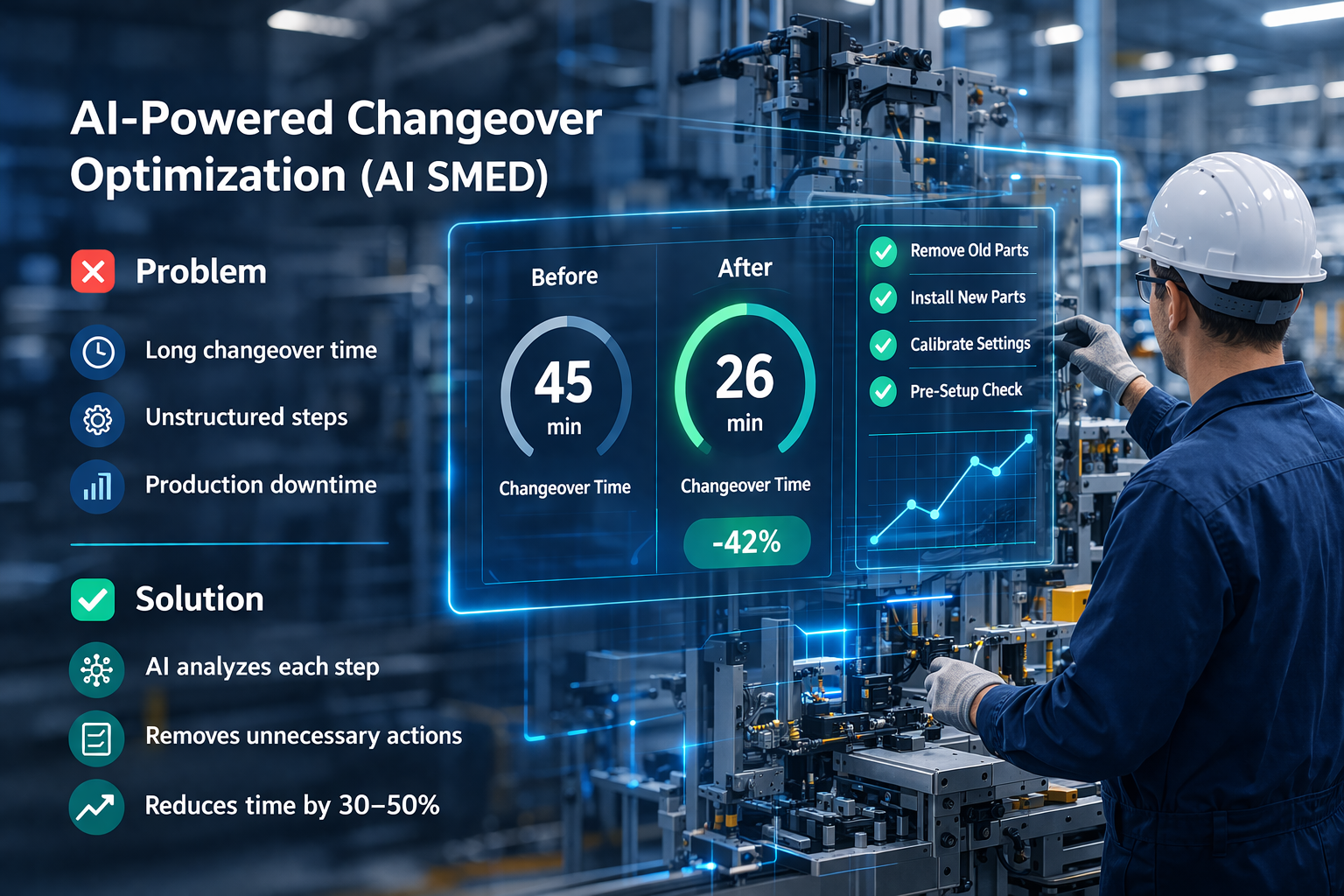 Optimizing Equipment Changeover (AI SMED)
